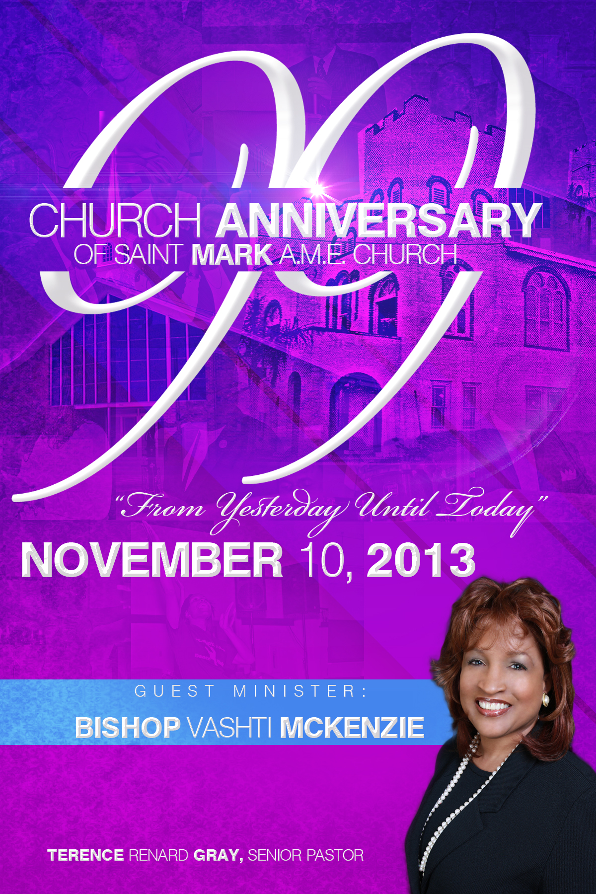 church anniversary background